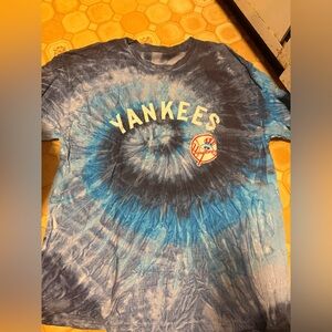 Yankees Tie-Dye Shirt - Blue